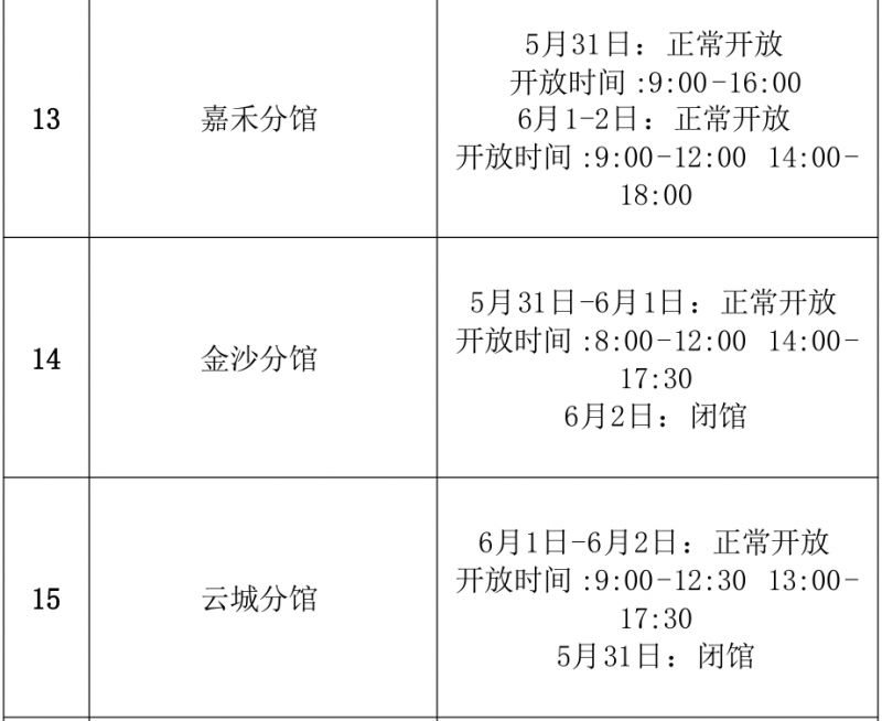 白云区图书馆2025年端午节期间开放安排(含分馆)