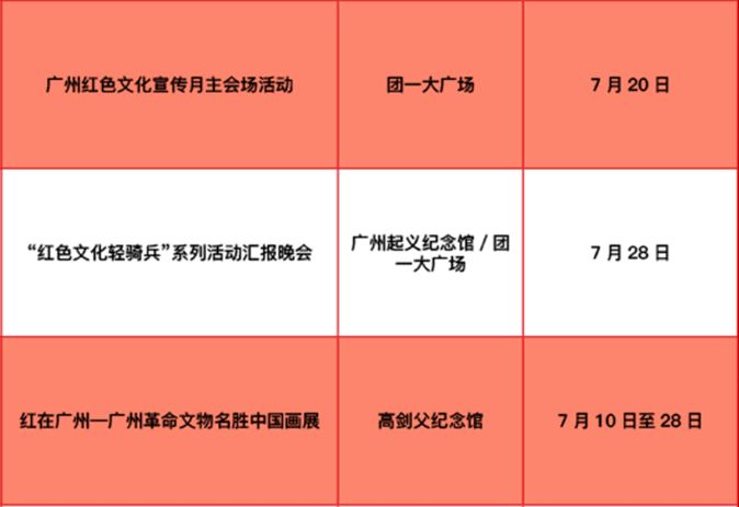 7月广州越秀区暑期文旅活动汇总