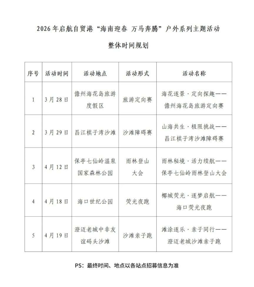 2026海南昌江棋子湾沙滩障碍赛（时间+地点+报名+奖金）