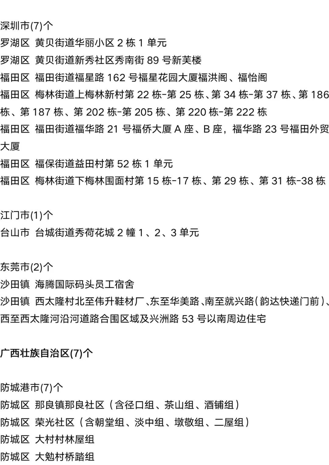 9月15日外省入(返湘人员健康管理措施清单