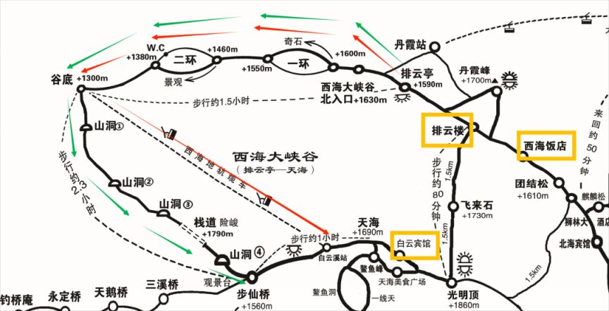 黄山西海大峡谷如何游玩？附地图 住宿推荐 路线