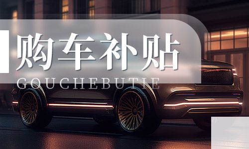 2023富阳汽车消费补贴有多少钱？