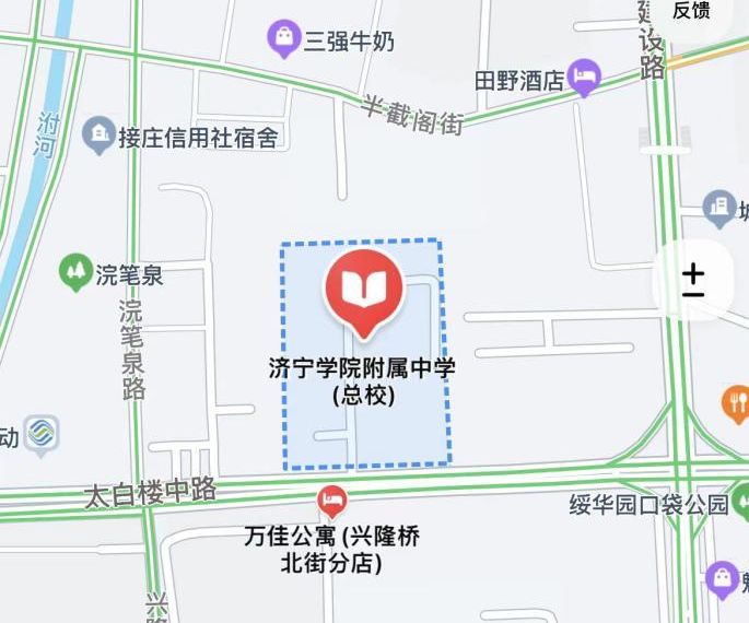 2026济宁事业单位考点地图