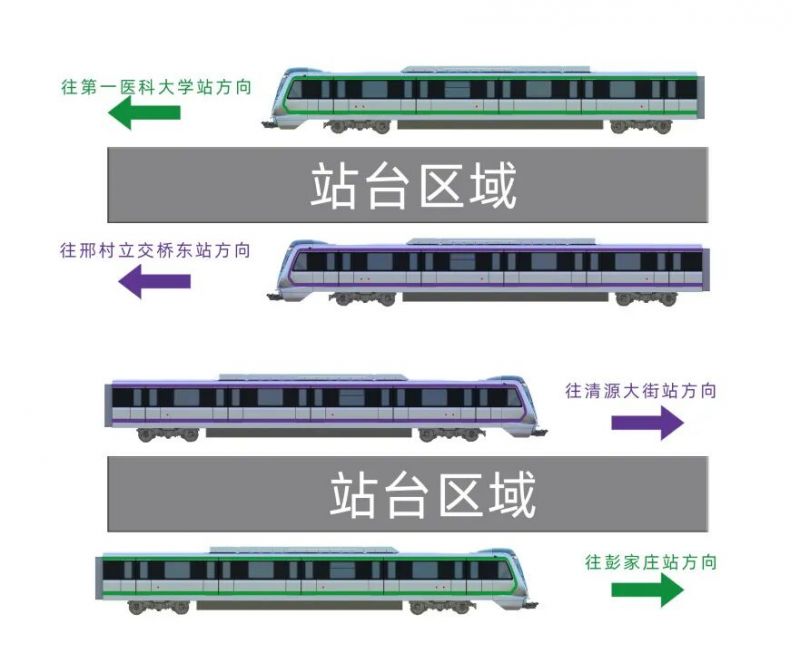 济南地铁4号8号线换乘指南
