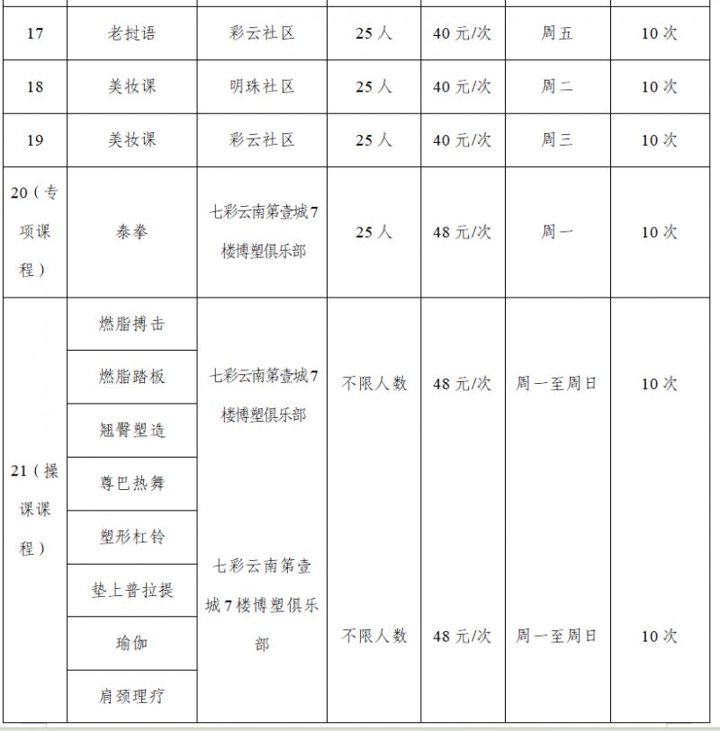 2026年呈贡区第九期青年夜校报名时间+入口+课程表