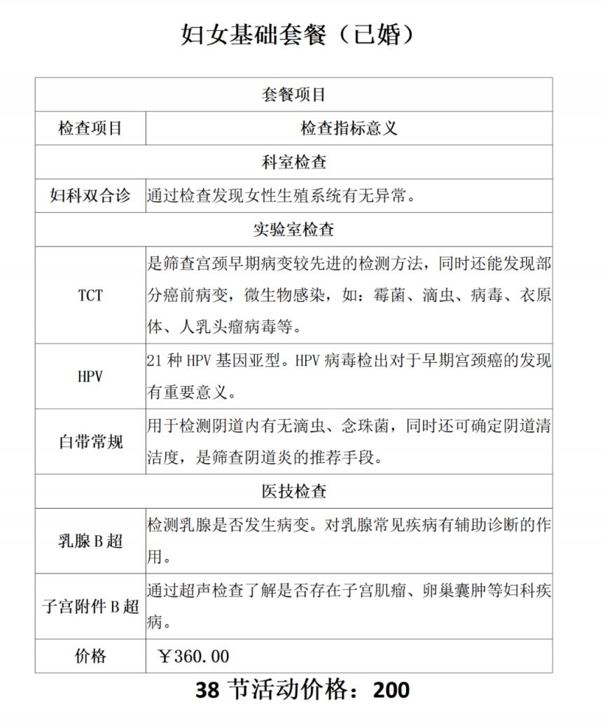 2026南通妇女节专属体检优惠活动安排