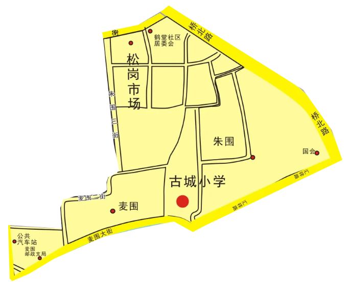 2024年清城区区直属公办学校一年级学区划分 2024年清城区区直属公办