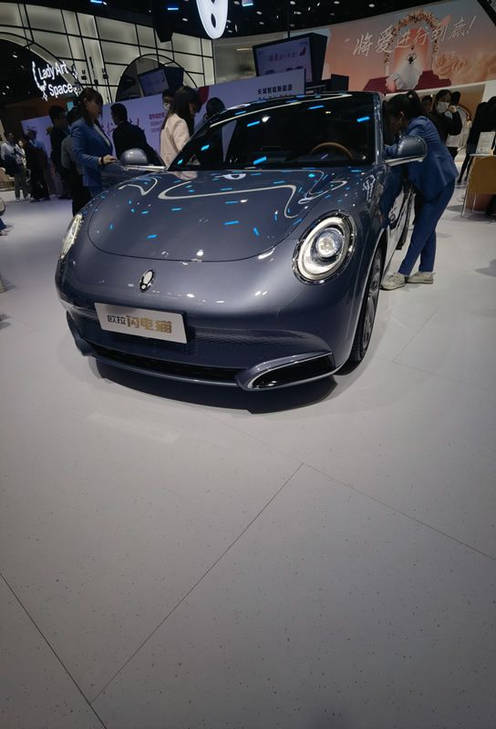2023上海车展欧拉展台现场实拍图片合集