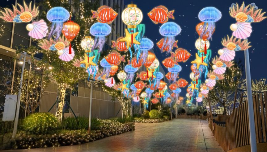 2026年上海宝山滨江春节灯会(时间+地点+看点）