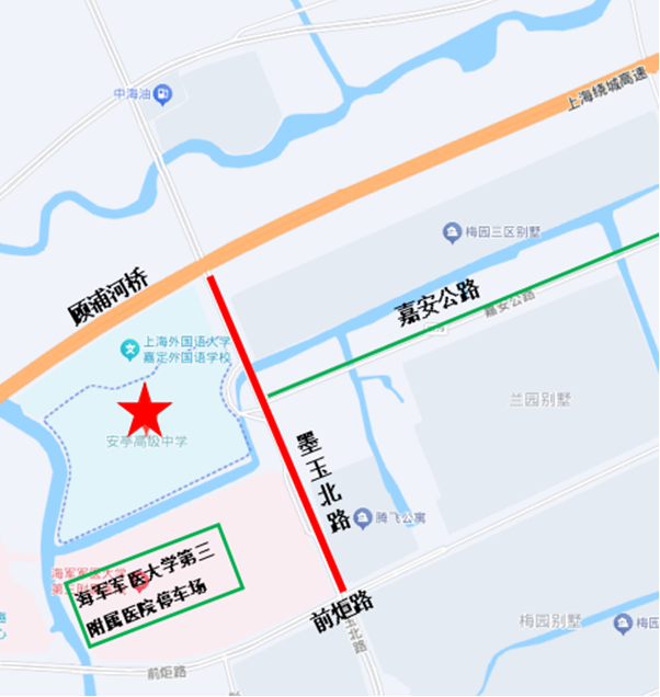 2026上海嘉定区春考考点及交通管制措施