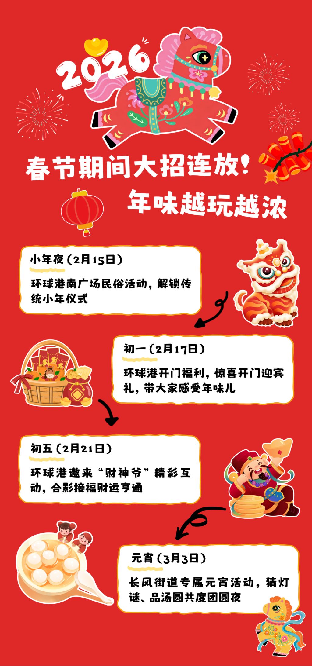 上海环球港2026春节活动攻略