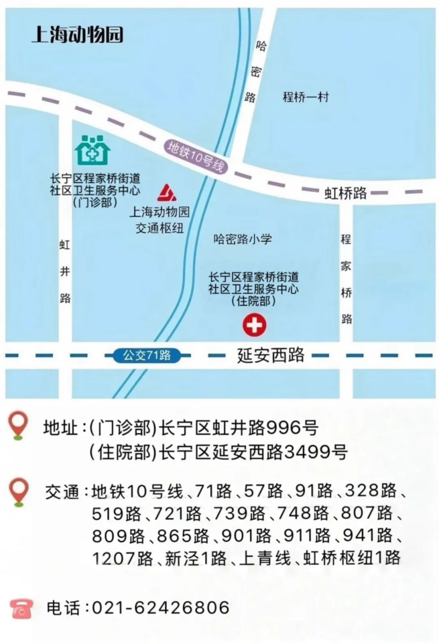 上海长宁区程家桥街道社区卫生服务中心健康证办理指南