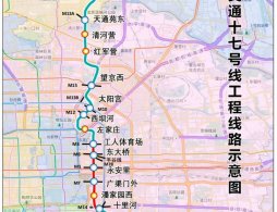 2025年12月27日北京地铁17号线中段将开通试运营