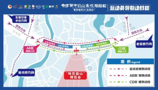 2025眉山东坡马拉松领物指南（时间+流程+材料）
