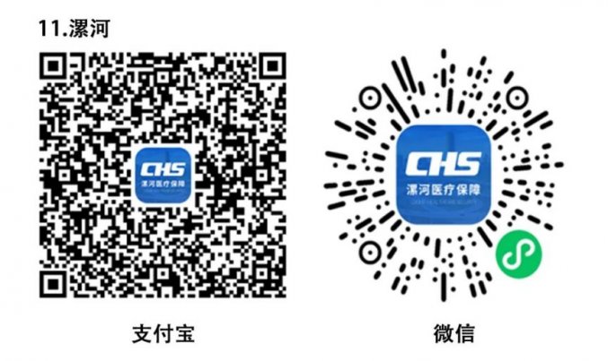 河南城乡居民医保登记城市码大全