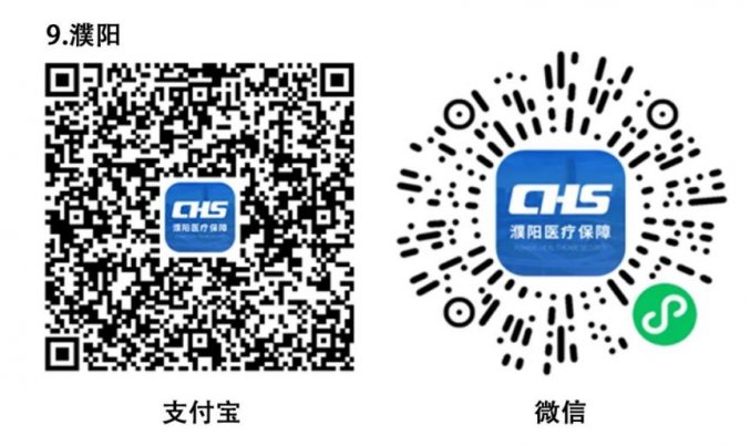 河南城乡居民医保登记城市码大全