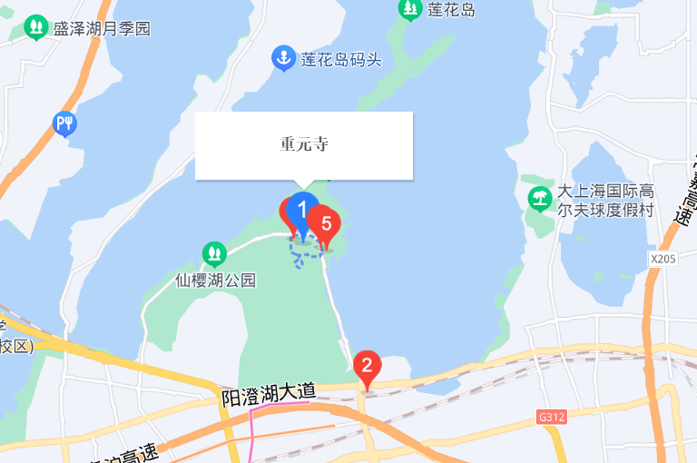 苏州重元寺地图图片