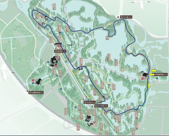 虎丘湿地公园公交路线图片