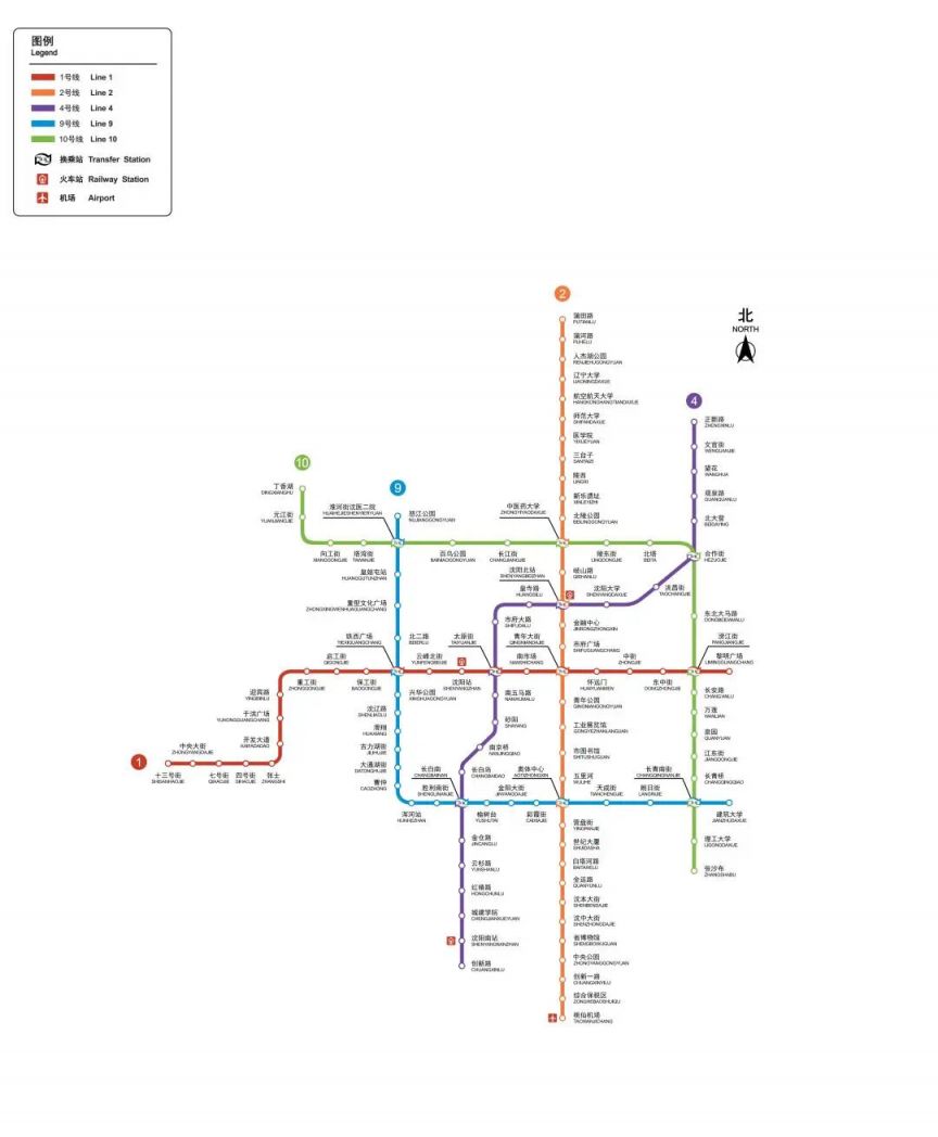 沈阳地铁15号线线路图图片