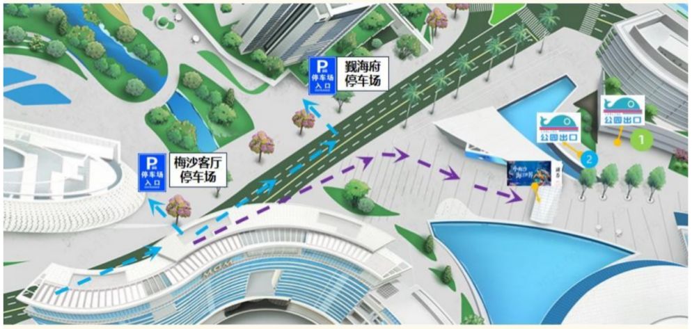 深圳小梅沙海洋世界怎么去(地铁+公交+自驾)- 深圳本地宝