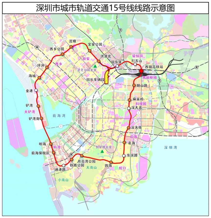 2026年深圳在建地铁汇总
