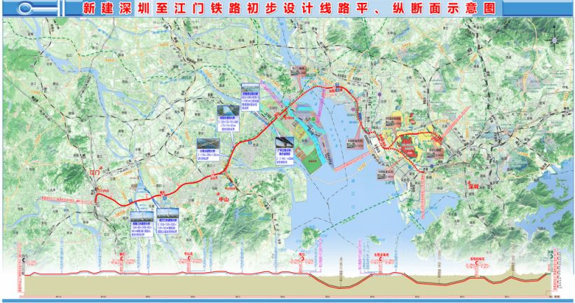 2026深江铁路广中江特大桥跨鸡鸦水道主桥顺利合龙