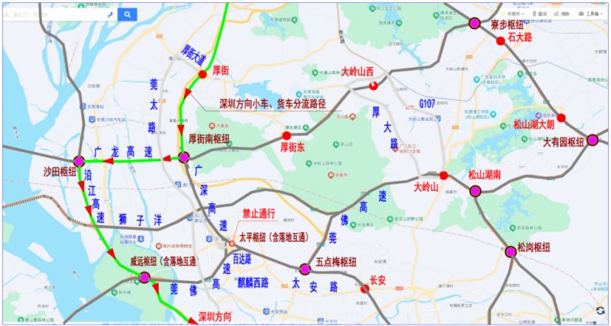 2026广深高速公路封闭施工（管制时间+路段+绕行路线）