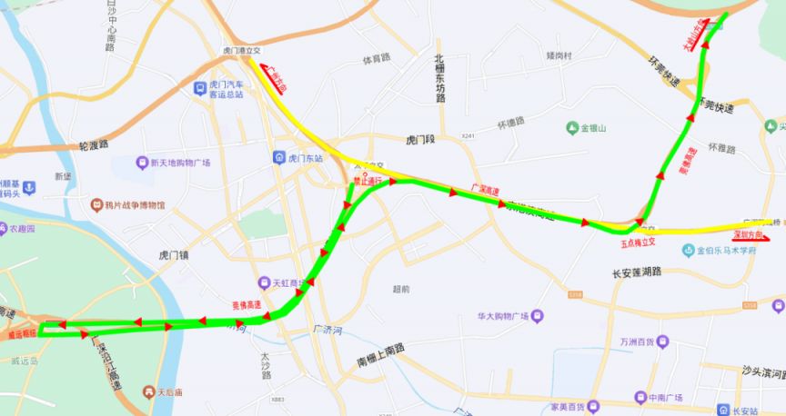 2026广深高速公路封闭施工（管制时间+路段+绕行路线）