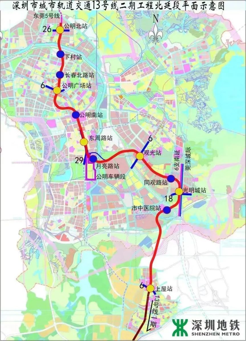 2024年深圳在建地铁汇总