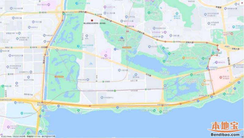 南山实验教育集团白石洲学校招生范围（小学 初中）