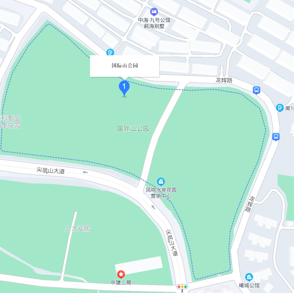 深圳国际山公园坐地铁怎么去