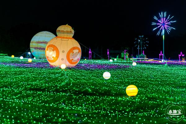 深圳海上田园灯光秀图片- 深圳本地宝
