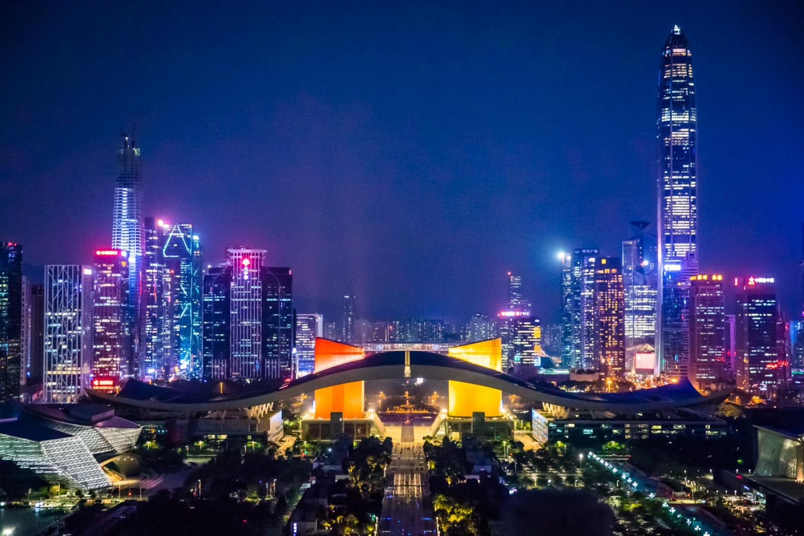 深圳的真实夜景图片图片