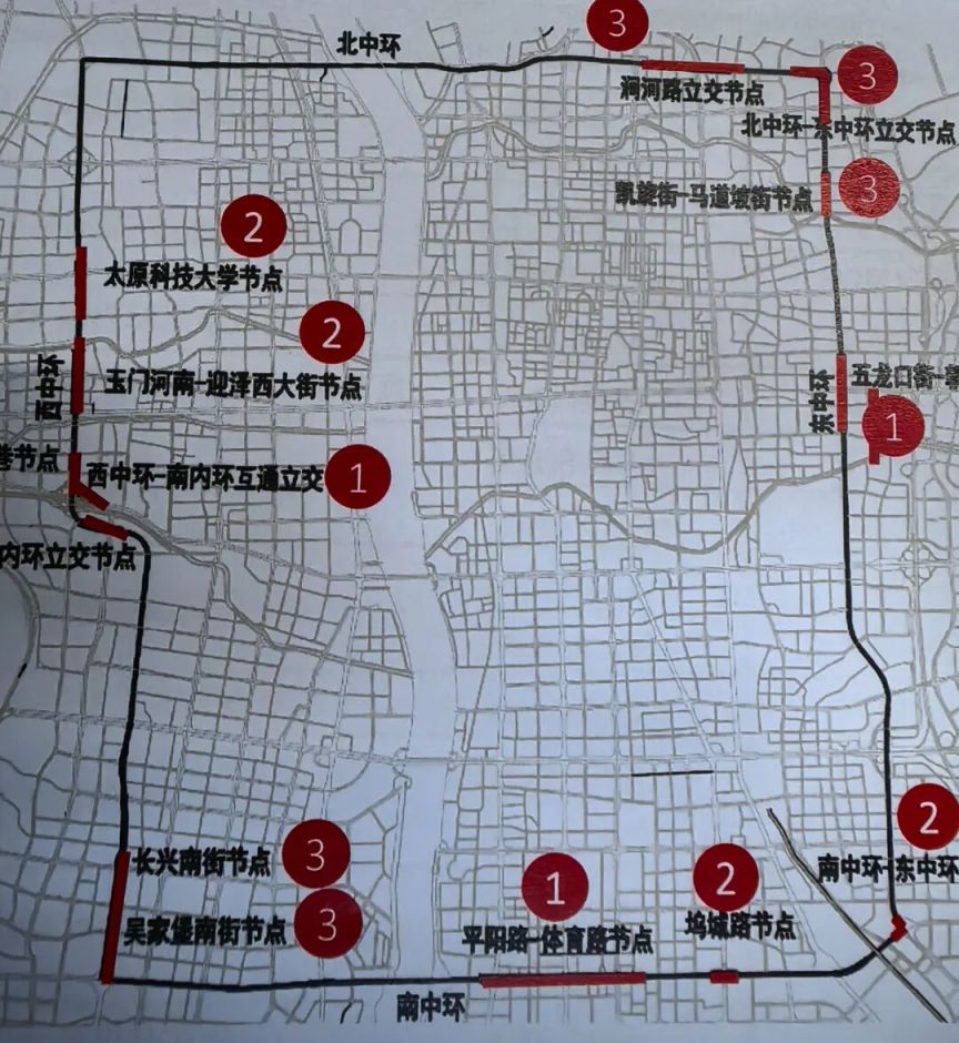 太原道路施工通知（持续更新）