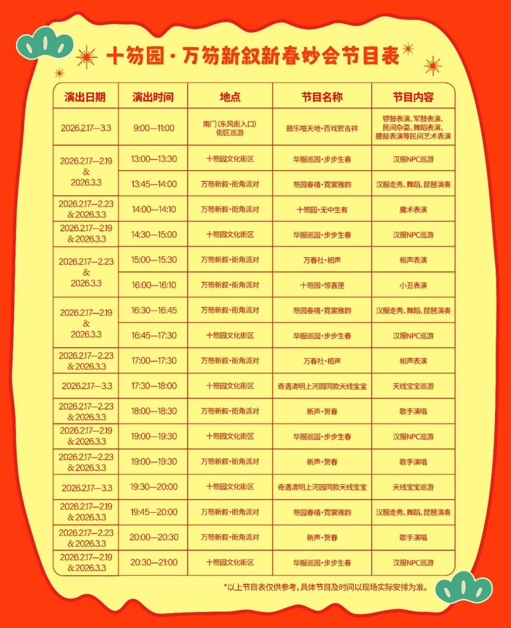 2026潍坊春节庙会活动汇总（持续更新）