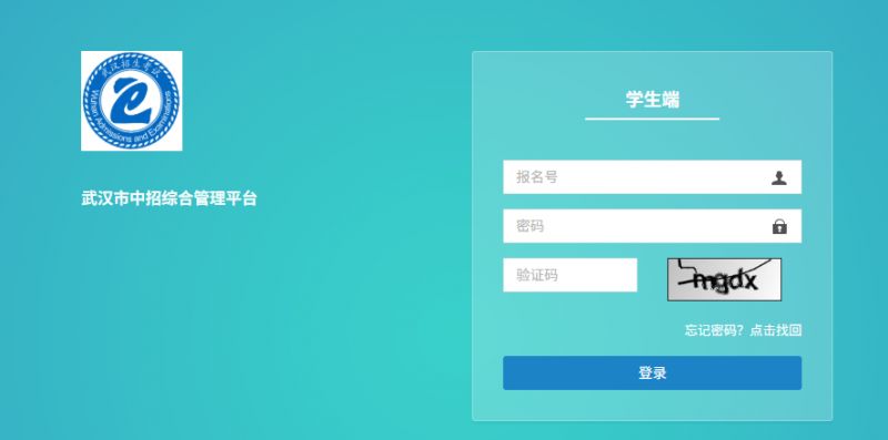 湖北中考志愿填报网站入口网址2025
