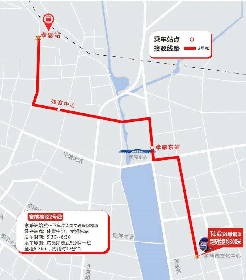 2026孝感马拉松比赛接驳指南（赛前+赛后）