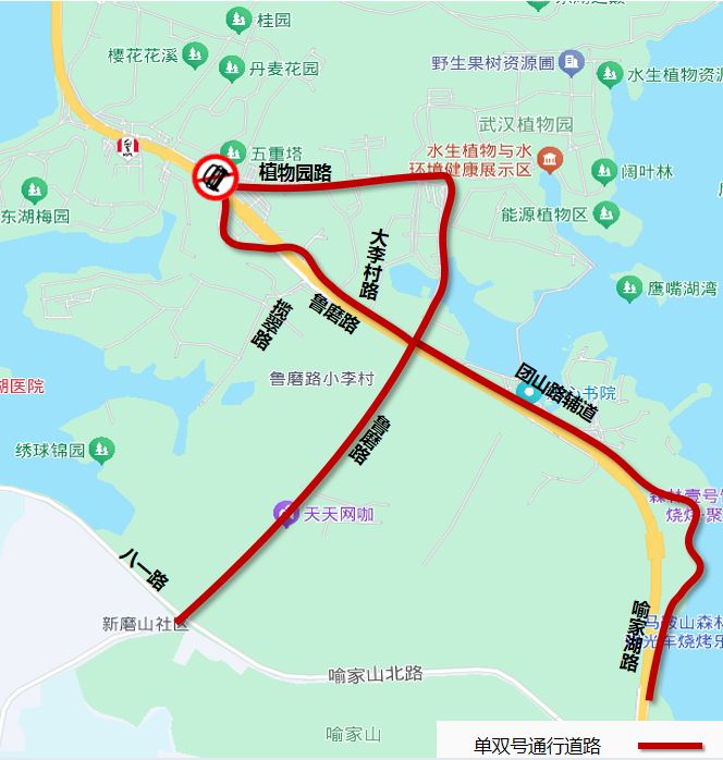 2026武汉东湖交通管制最新消息（3月7日至4月12日）