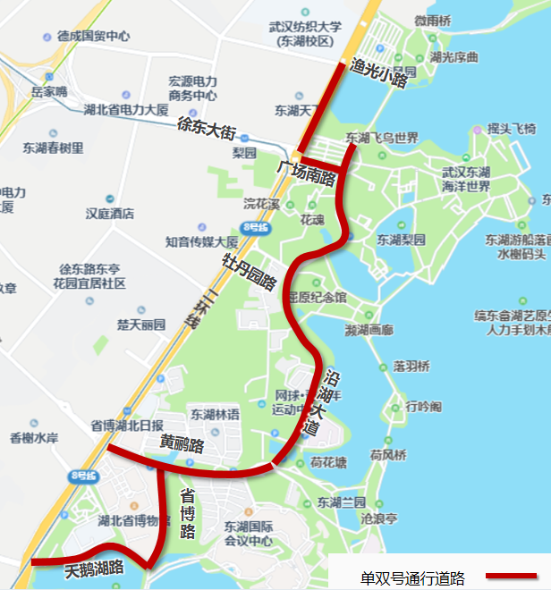 2026武汉东湖交通管制最新消息（3月7日至4月12日）