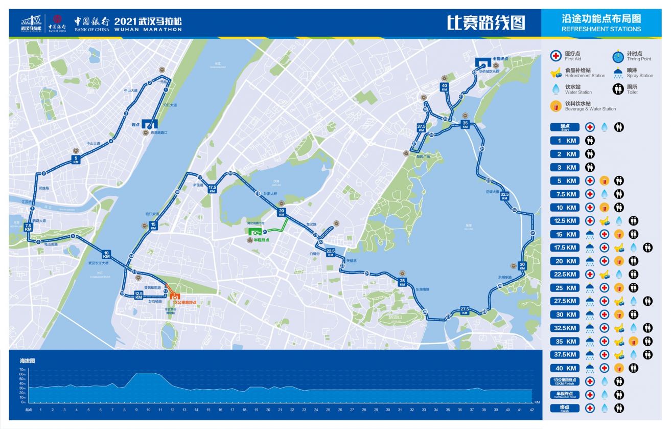 2023武漢馬拉松路線圖公佈了嗎?- 武漢本地寶
