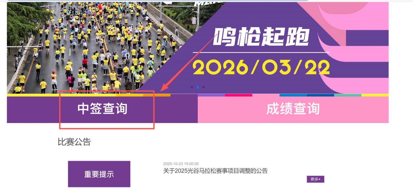2026武汉马拉松抽签结果查询时间+查询入口