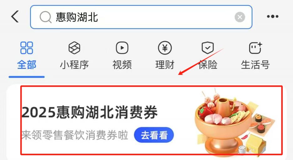 2025惠购湖北零售餐饮消费券各平台领取入口（第二批）
