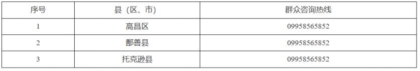 新疆维吾尔自治区养老服务消费补贴咨询热线
