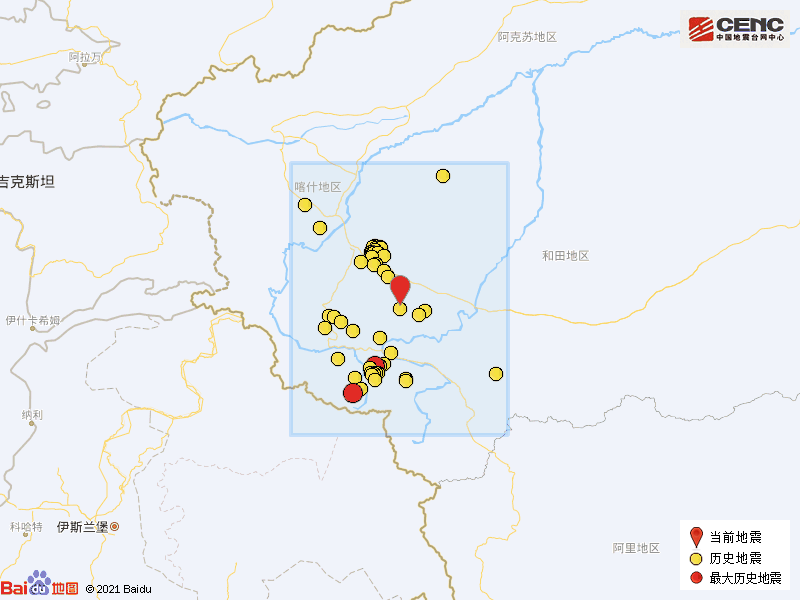 6月17日和田地區皮山縣發生31級地震