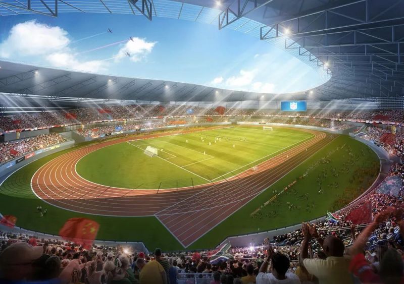 乌鲁木齐奥体中心体育场效果图- 乌鲁木齐本地宝