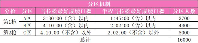 2026芜湖马拉松分区检录规则