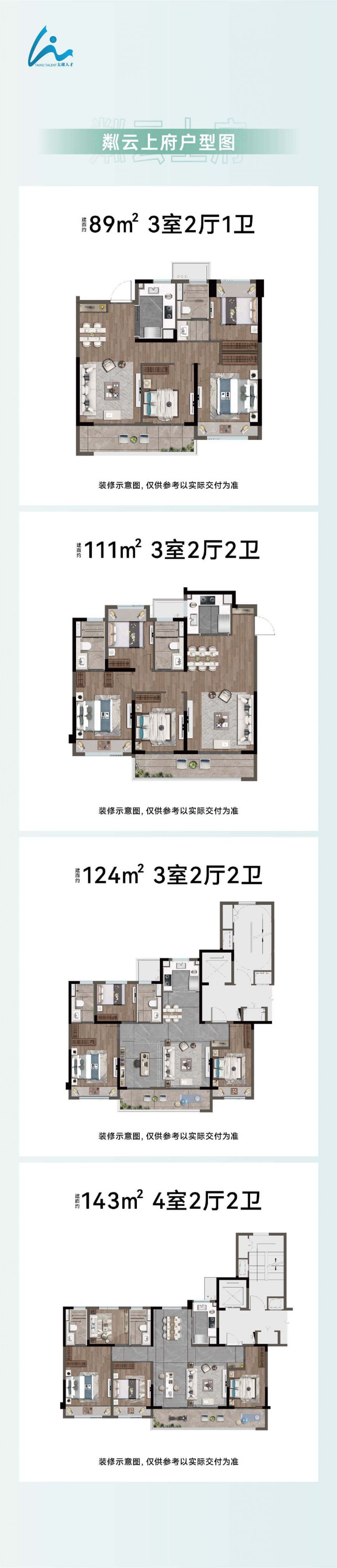 无锡人才房龙湖集团粼云上府户型有哪些？