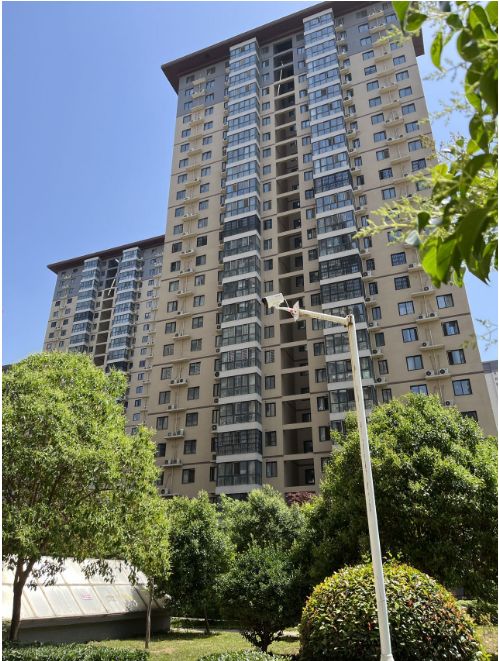 西安莲湖区紫云溪公租房小区实拍图