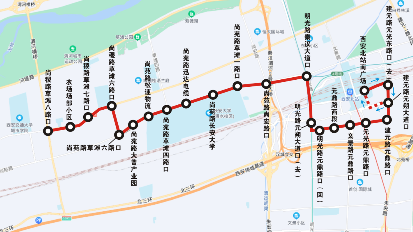 368路公交线路图图片