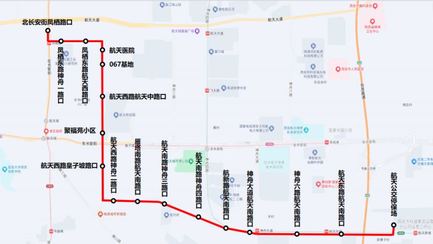 西安公交3月14日起调整31路177路+撤销曲江旅游环线公交线路